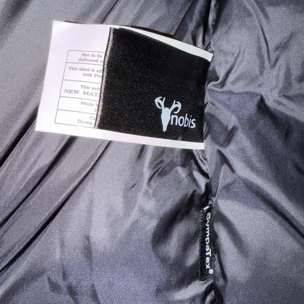Nobis Barry Men's Black Parka size XL, New condition - Picture 7 of 10
